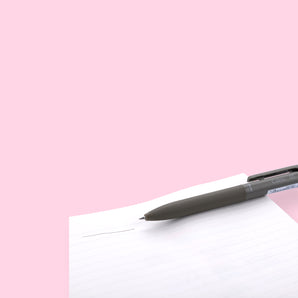 Pentel Calme Ballpoint Pen - 0.5 mm - Khaki Body - Black Ink - Stationery Pal