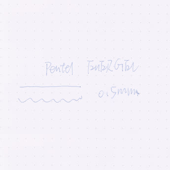 Pentel EnerGel Infree Gel Pen - 0.5 mm - Rough Gray - Stationery Pal