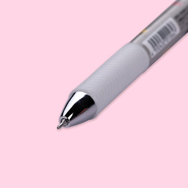 Pentel EnerGel Snoopy Limited Edition Gel Pen - 0.5 mm - Black Ink - Light Gray Grip - Stationery Pal