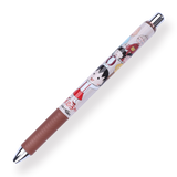 Pentel Energel × Chibi Maruko-chan Limited Edition Gel Pen - 0.5 mm - Brown Body - Stationery Pal