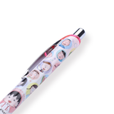 Pentel Energel × Chibi Maruko-chan Limited Edition Gel Pen - 0.5 mm - Pink Body - Stationery Pal