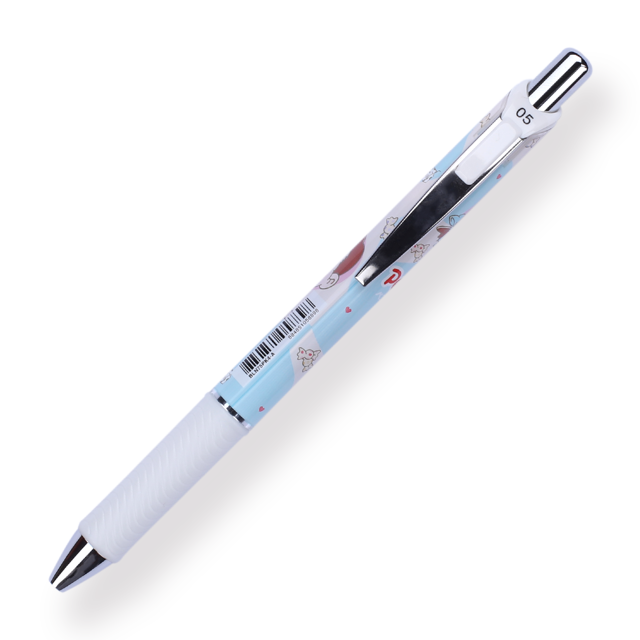 Pentel Energel × Fujiya Peko Gel Pen - 0.5 mm - Blue Body - Stationery Pal