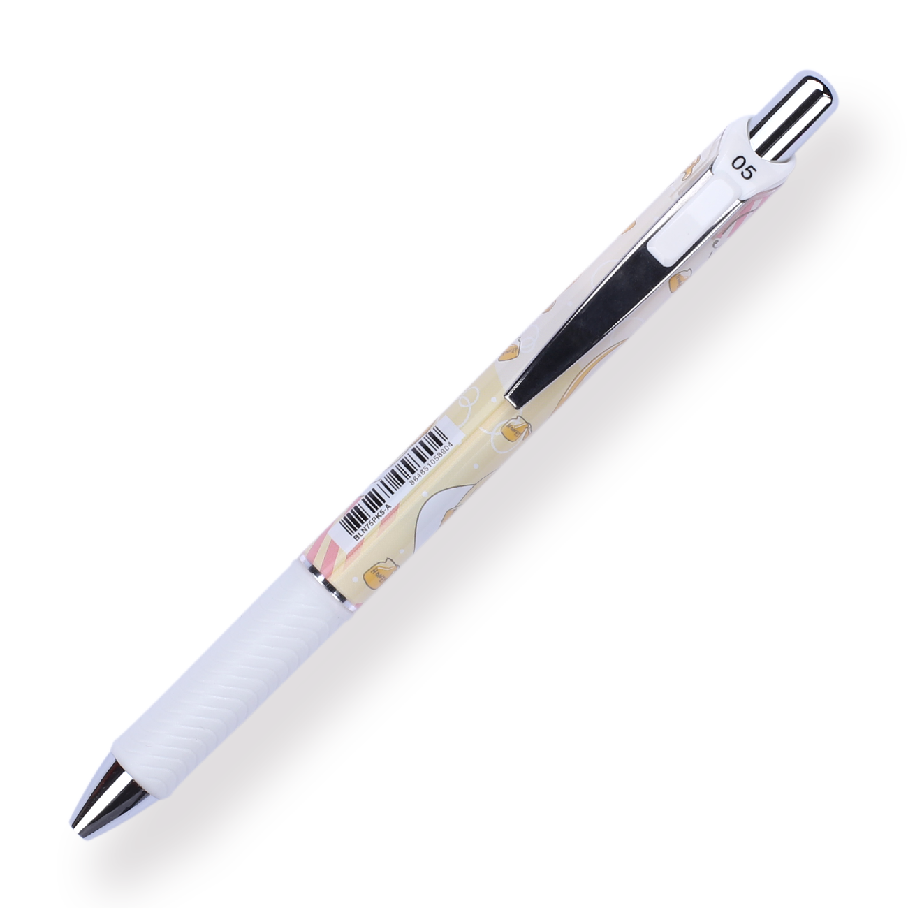 Pentel Energel × Fujiya Peko Gel Pen - 0.5 mm - Yellow Body - Stationery Pal