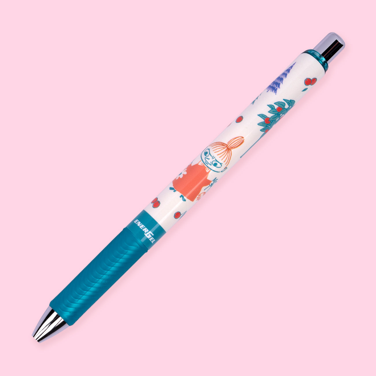 Pentel Energel × Moomin Limited Edition Gel Pen - 0.5mm - Black - Blue