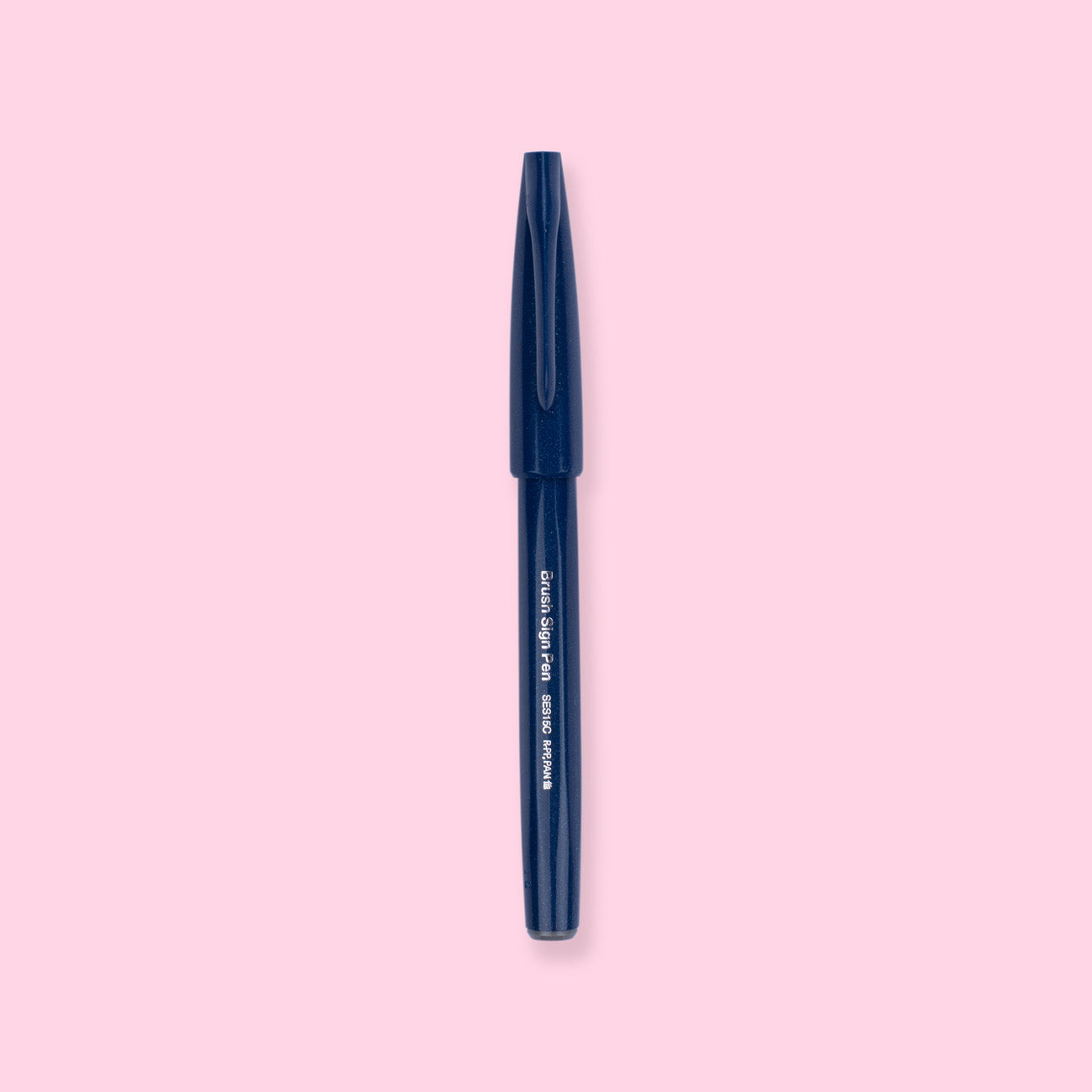 Pentel Touch Sign Pen - Brush Tip Blue
