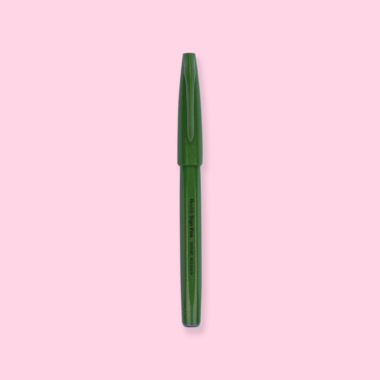 Pentel Fude Touch Brush Sign Pen - Light Green