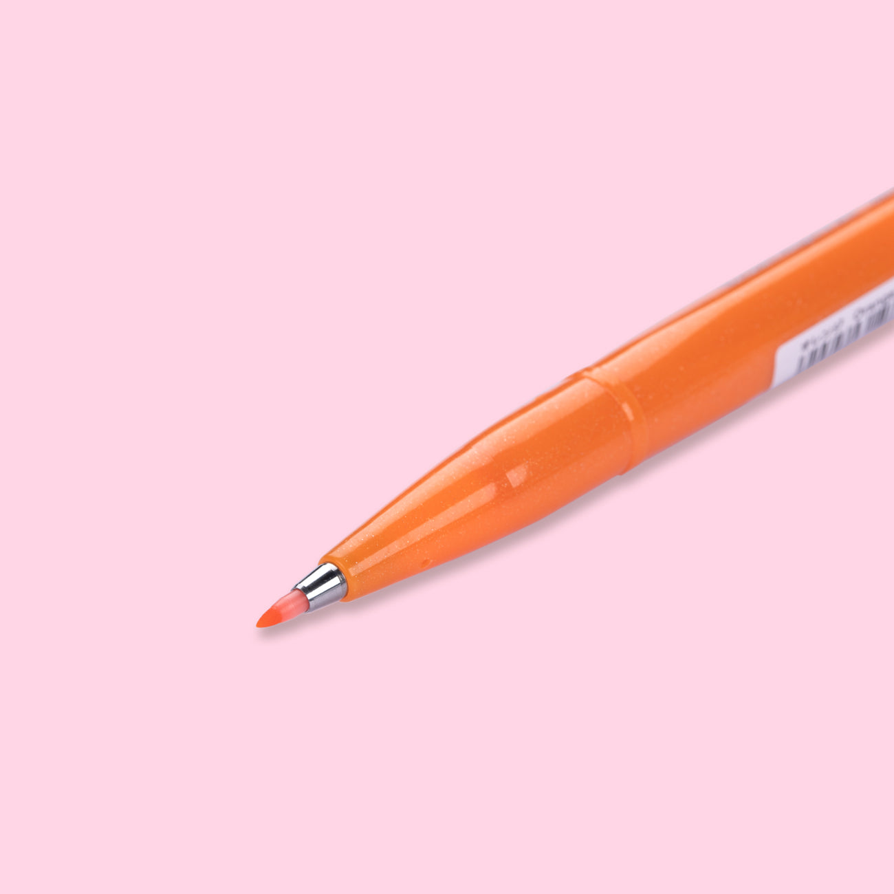 Pentel Fude Touch Brush Sign Pen - Orange