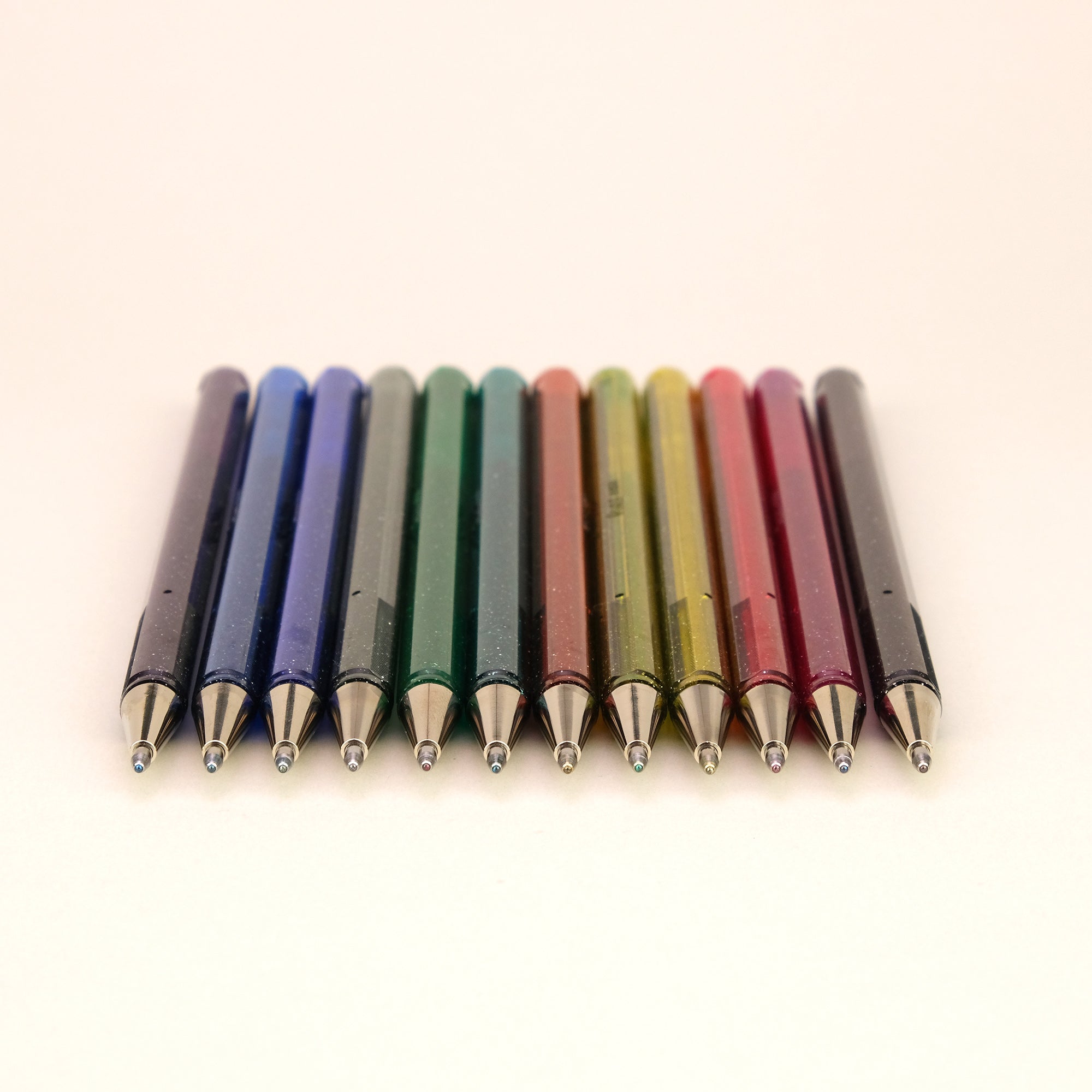 Pentel Hybrid Dual Metallic Gel Pen 1.0mm - Pink + Metallic Blue