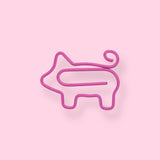 Piggy-Shaped Paper Clip - Stationery Pal