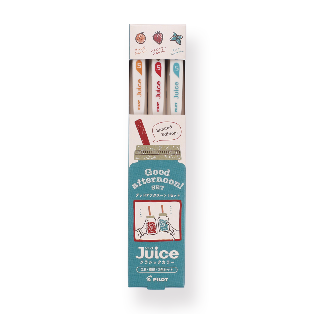 Pilot Juice Classic Color Gel Pen - 10th Anniversary Limited Edition - 0.5 mm - Good Afternoon Set - Stationery Pal