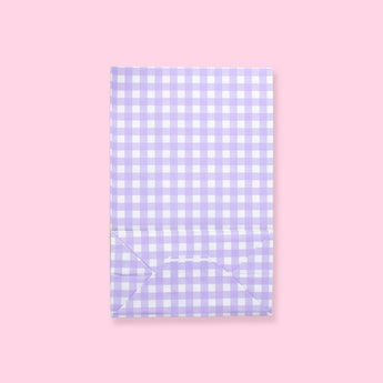 Grid Paper Bag - Purple - Stationery Pal