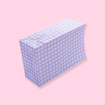 Grid Paper Bag - Purple - Stationery Pal