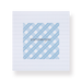 Plaid Pull-Out Sticky Notes - Blue - Stationery Pal