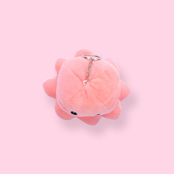 Plushy Octopus Keychain - Pink - Stationery Pal