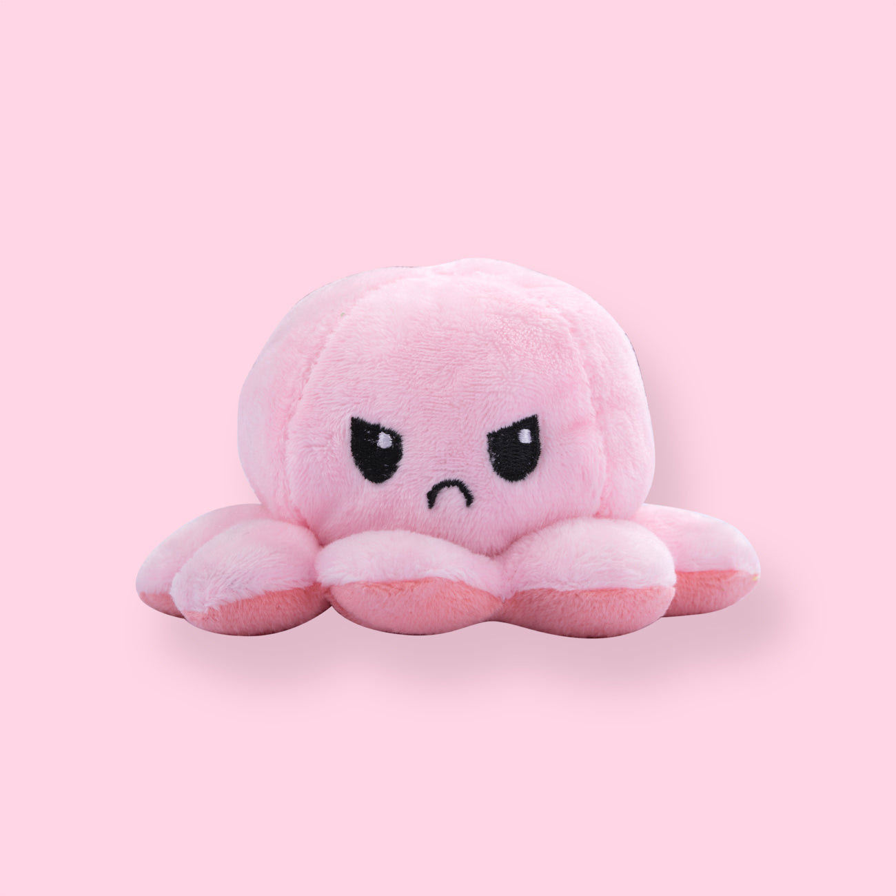 Plushy Octopus Keychain - Pink