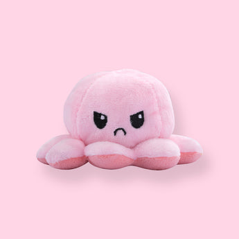 Plushy Octopus Keychain - Pink - Stationery Pal