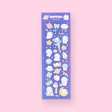 Polco Star Travel Stickers - Purple - Stationery Pal