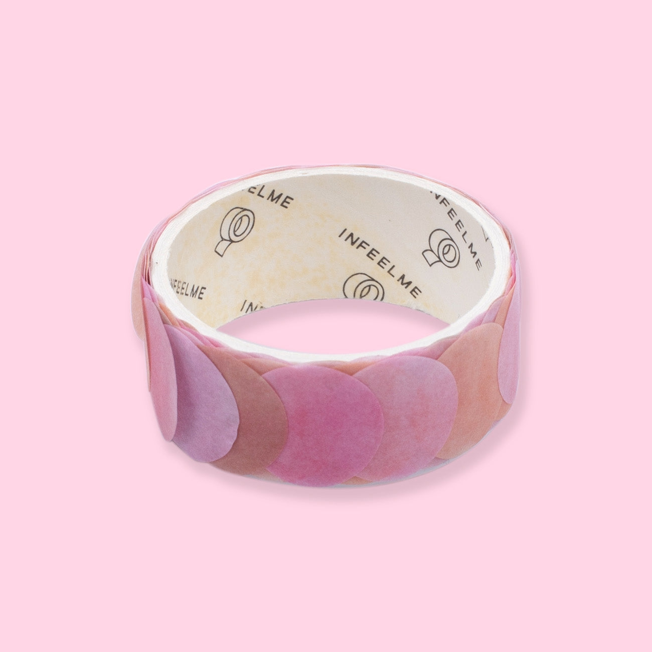 Polka Dot Washi Sticker - Pink
