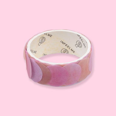 Polka Dot Washi Sticker - Pink