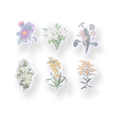 Prosperity Flower Sticker Pack - Stationery Pal