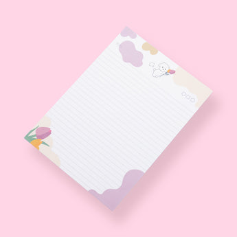 Puppy Notepad - Tulip - Stationery Pal