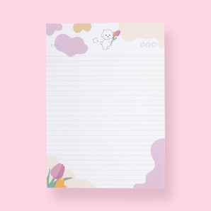 Puppy Notepad - Tulip - Stationery Pal