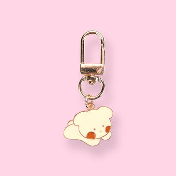 Puppy Metal Keychain - Stationery Pal