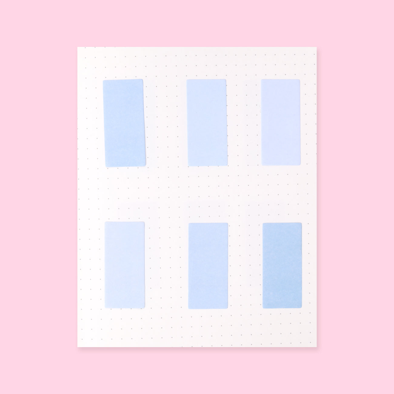 Pure Color Sticky Notes - Blue – Stationery Pal