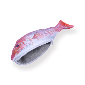 Red Seabream Pencil Case - Stationery Pal