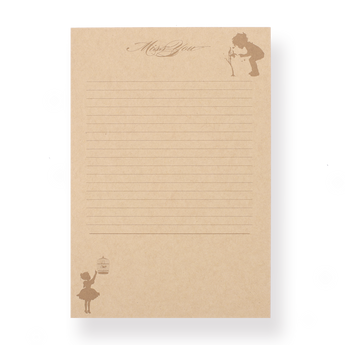 Stationery Paper Letter Templates LIFE – Paper Letter Writing Pad A5
