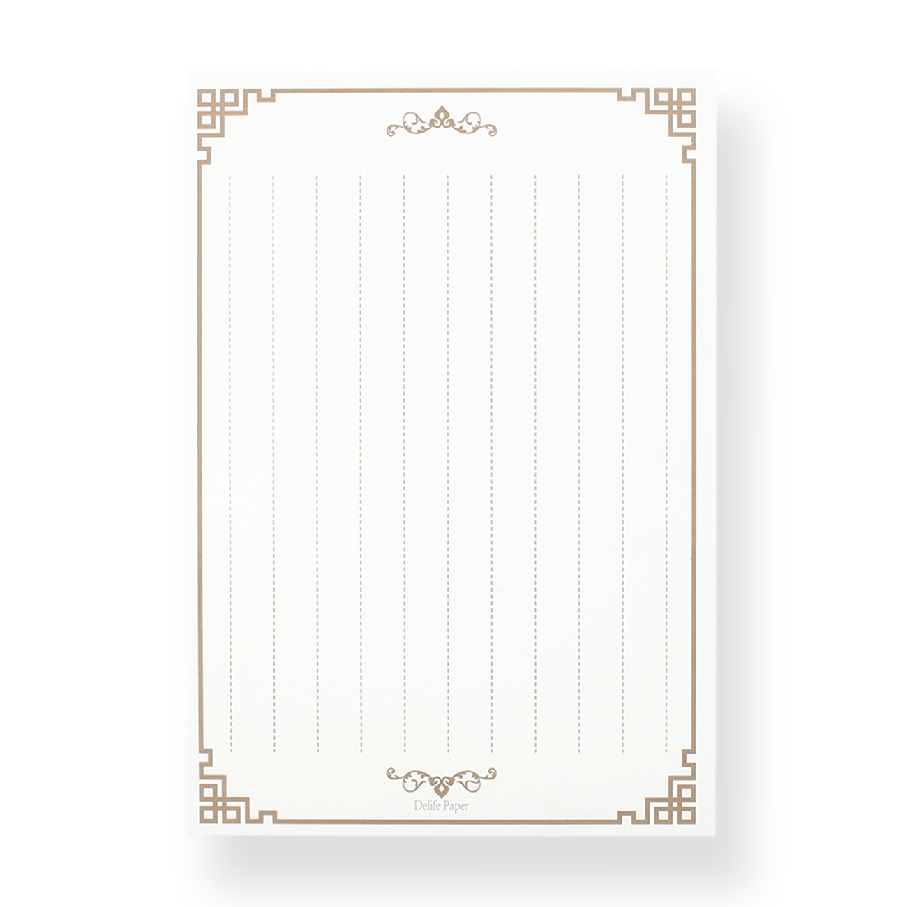 Retro Letter Paper - White — Stationery Pal