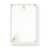 Retro Letter Paper - White - Stationery Pal