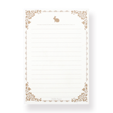 Retro Letter Paper - White - Stationery Pal