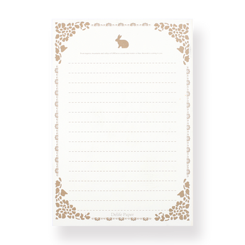 Retro Letter Paper - White - Stationery Pal