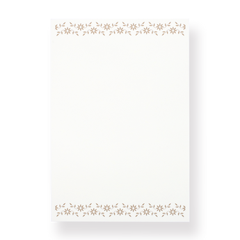 Retro Letter Paper - White - Stationery Pal