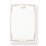 Retro Letter Paper - White - Stationery Pal