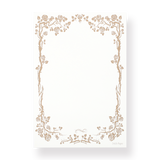 Retro Letter Paper - White - Stationery Pal