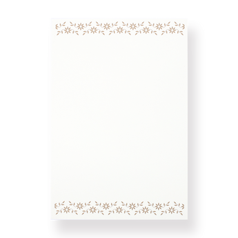 Retro Letter Paper - White - Stationery Pal