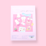 Rosy Posy Scrapbooking Paper Pad - Lovely - Stationery Pal