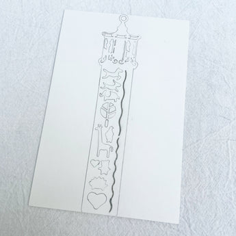 Ruler Bookmark - Merry Go Round