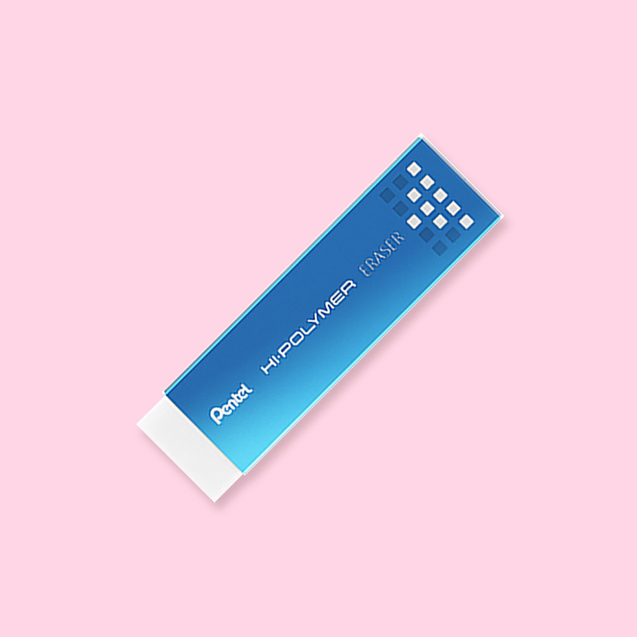 Pentel Slim Hi-Polymer Eraser - Metallic Blue