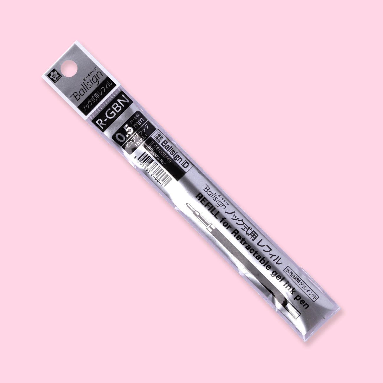 Sakura Ballsign iD Gel Pen Refill - Black - 0.5 mm