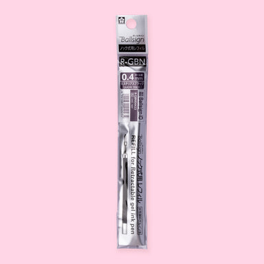 Sakura Ballsign iD Gel Pen Refill - Purple Black - 0.4 mm