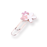 Sakura Bookmark - 3 Blossoms - Stationery Pal