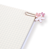 Sakura Bookmark - 3 Blossoms - Stationery Pal