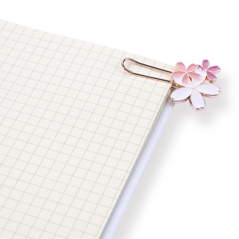 Sakura Bookmark - 3 Blossoms - Stationery Pal