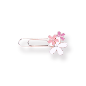 Sakura Bookmark - 3 Blossoms - Stationery Pal