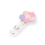 Sakura Bookmark - 6 Blossoms - Stationery Pal