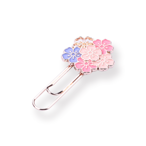 Sakura Bookmark - 6 Blossoms - Stationery Pal