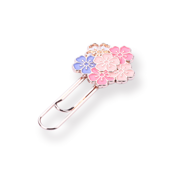 Sakura Bookmark - 6 Blossoms - Stationery Pal